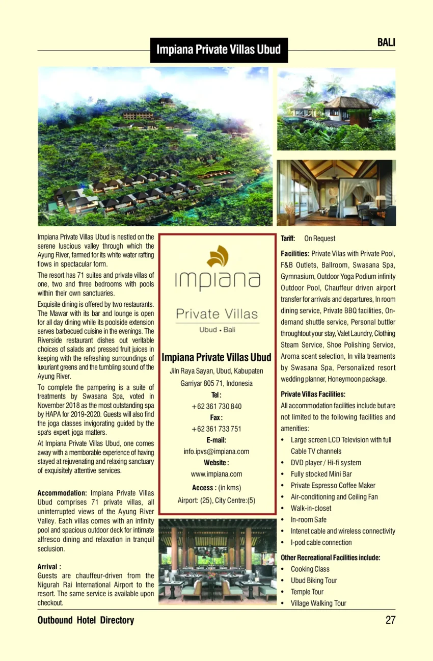 Impiana Private Villas Ubud