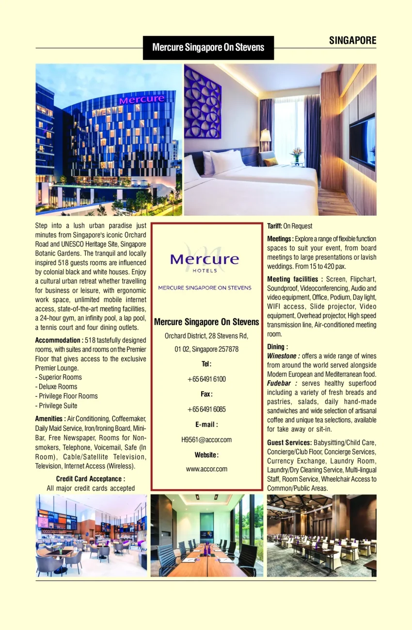 Mercure Singapore On Stevens