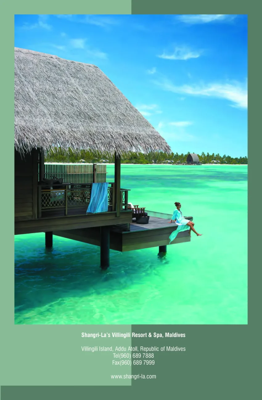 Shangri-La’s Villingili Resort & Spa, Maldives